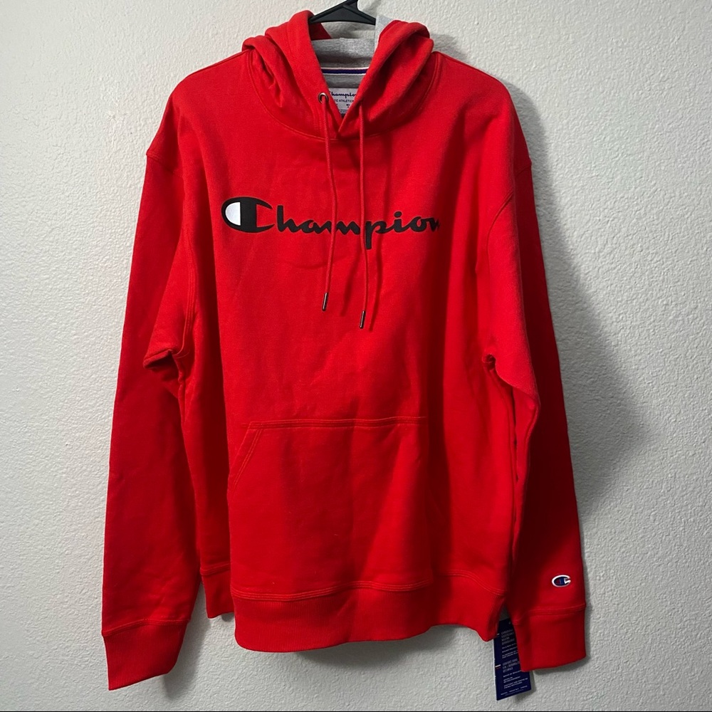NWT Mens Champion Powerblend Fleece Hoodie